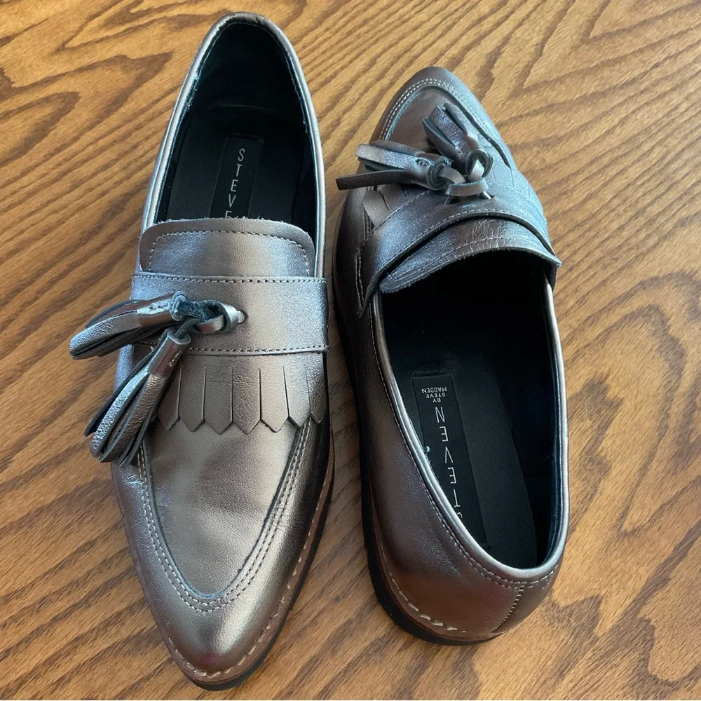Steven by Steve Madden Naomie Penny Loafer, Sz 7M